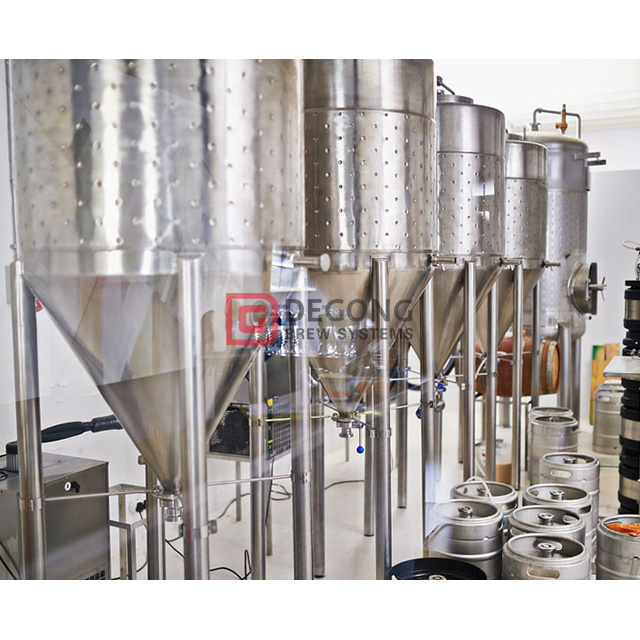 Pivovarské vybavení pro 100 l minipivovarů Minipivovarské zařízení na vaření piva z nerezové oceli na prodej v Itálii