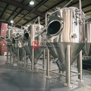 2000L řemeslné pivovarnické zařízení z nerezové oceli Kónické pivo Fermentace Fermentační zařízení