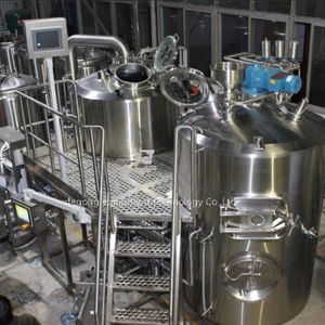 2000L nerezové oceli Nano přizpůsobené komerční pivovarské zařízení na prodej