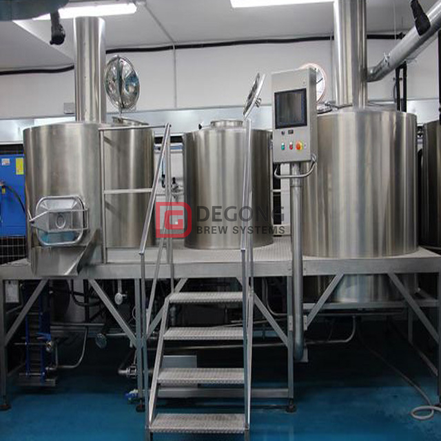 2000L sladový nápoj Plnozrnné pivo Pivovarský systém Komerční použitý pivovar na prodej