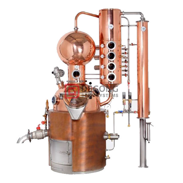 300L měď whisky vodka stále destilační zařízení kolona cena pivovarnictví