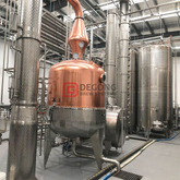 200L / 500L / 1000L Destilační zařízení destilační zařízení z nerezové oceli, ethanol, zařízení pro výrobu vodky / gin alkoholu
