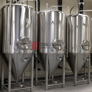 5BBL Komerční nerezová ocel Dimple Jacket Beer Fermentation Tank / Cylindrical Conical Tank
