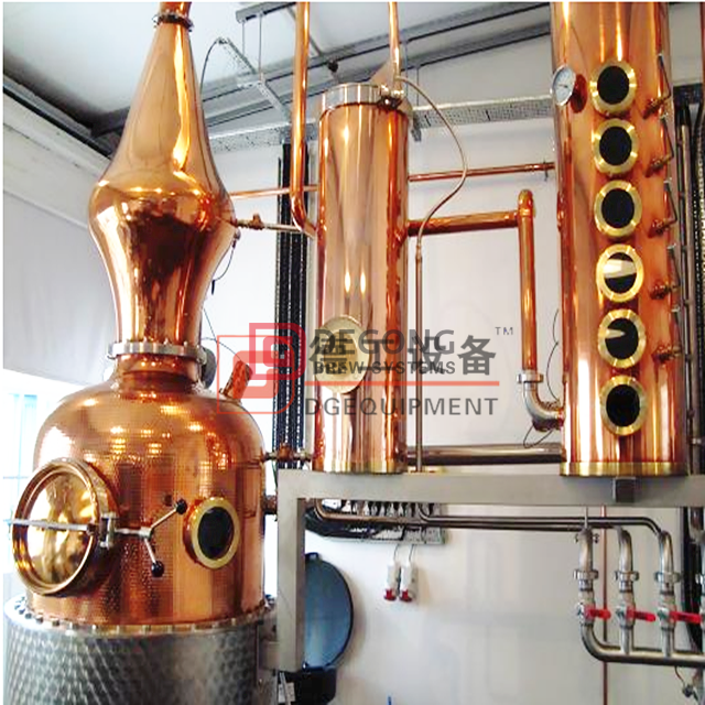 500L domácí nebo průmyslové destilační zařízení pro whisky Gin Rum Whisky Brandy Vodkas