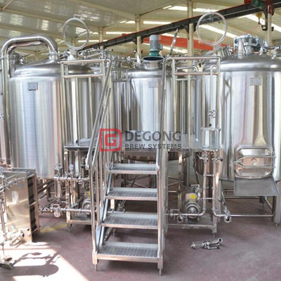 Brewhouse 1000L Industrial Professional Beer Beer Equipment Equipment with Double Jacket Fermenter na prodej