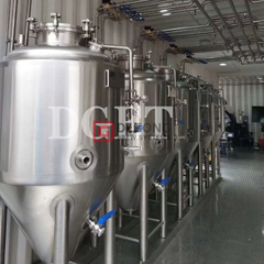 Dvojitá opláštění 300 l Fermentační nádoba Manuální Unitank pro globální popularitu piva Craft Beer